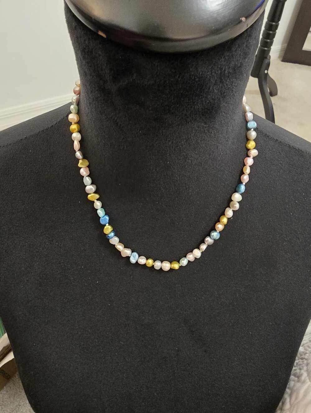 Multi-Color Pearl Beaded Necklace - Women Jewelry